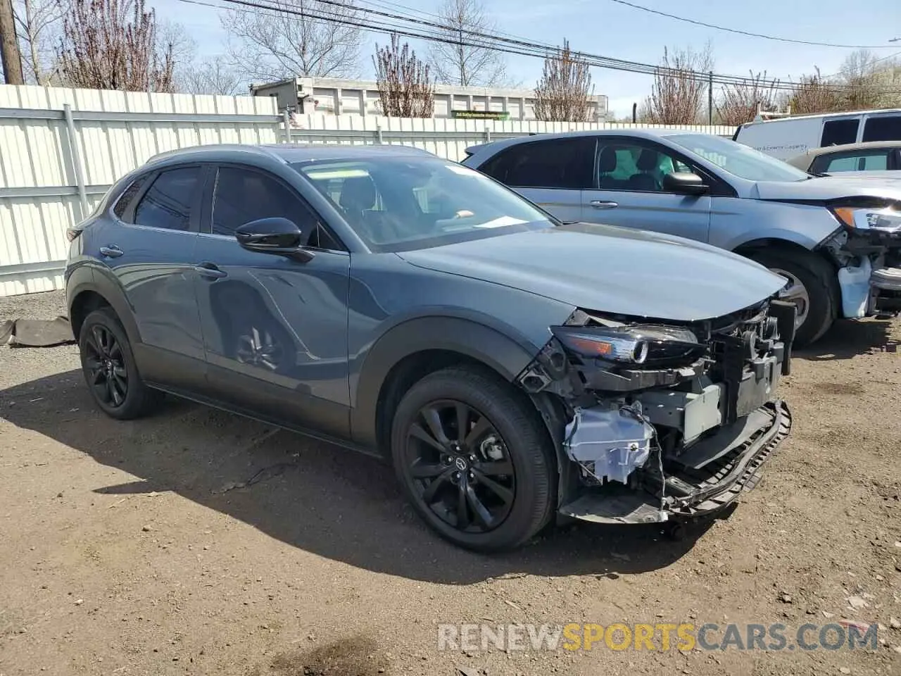 4 Photograph of a damaged car 3MVDMBCM7PM554643 MAZDA CX30 2023