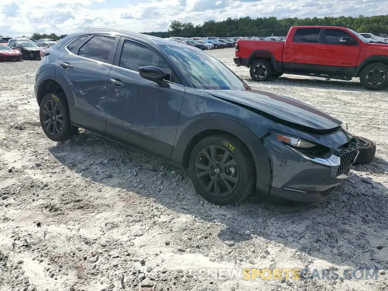4 Photograph of a damaged car 3MVDMBCM9PM517237 MAZDA CX30 2023