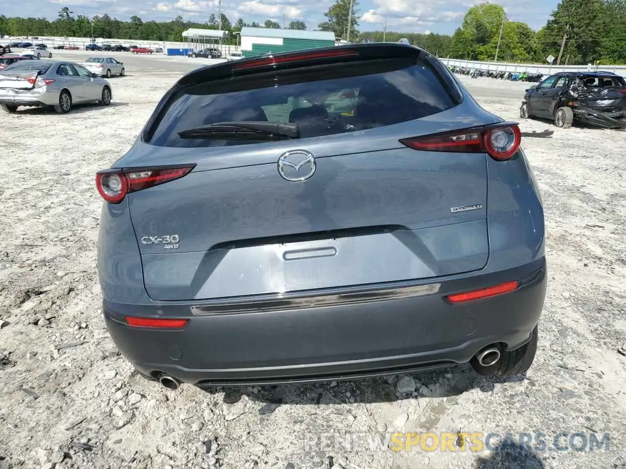 6 Photograph of a damaged car 3MVDMBCM9PM517237 MAZDA CX30 2023