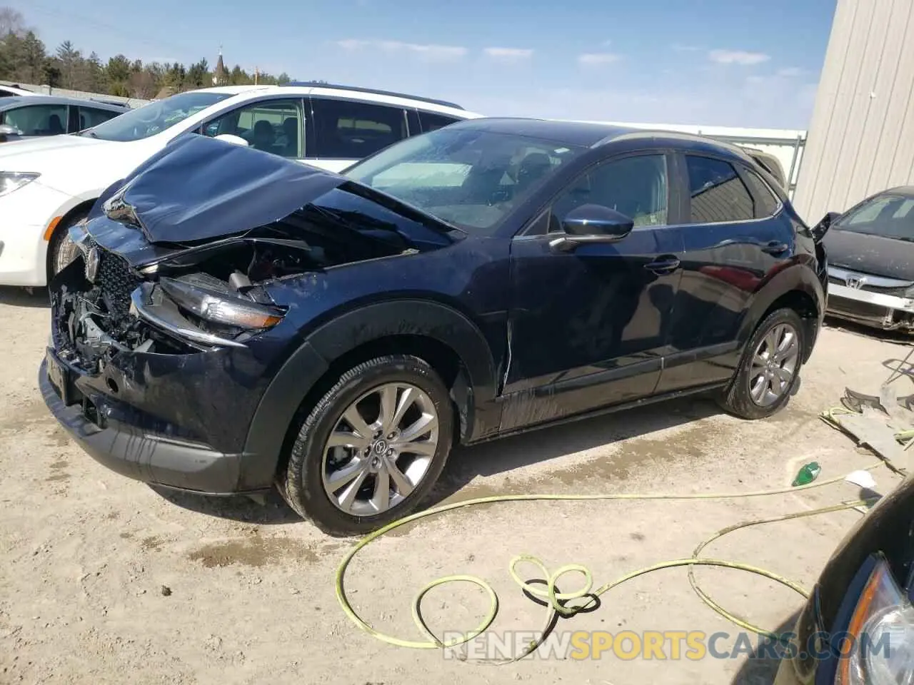 1 Photograph of a damaged car 3MVDMBCMXPM539683 MAZDA CX30 2023