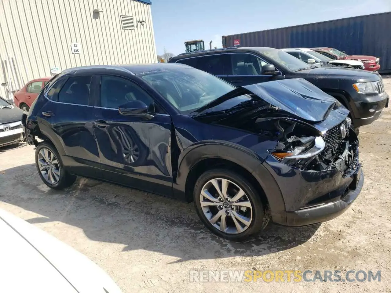 4 Photograph of a damaged car 3MVDMBCMXPM539683 MAZDA CX30 2023