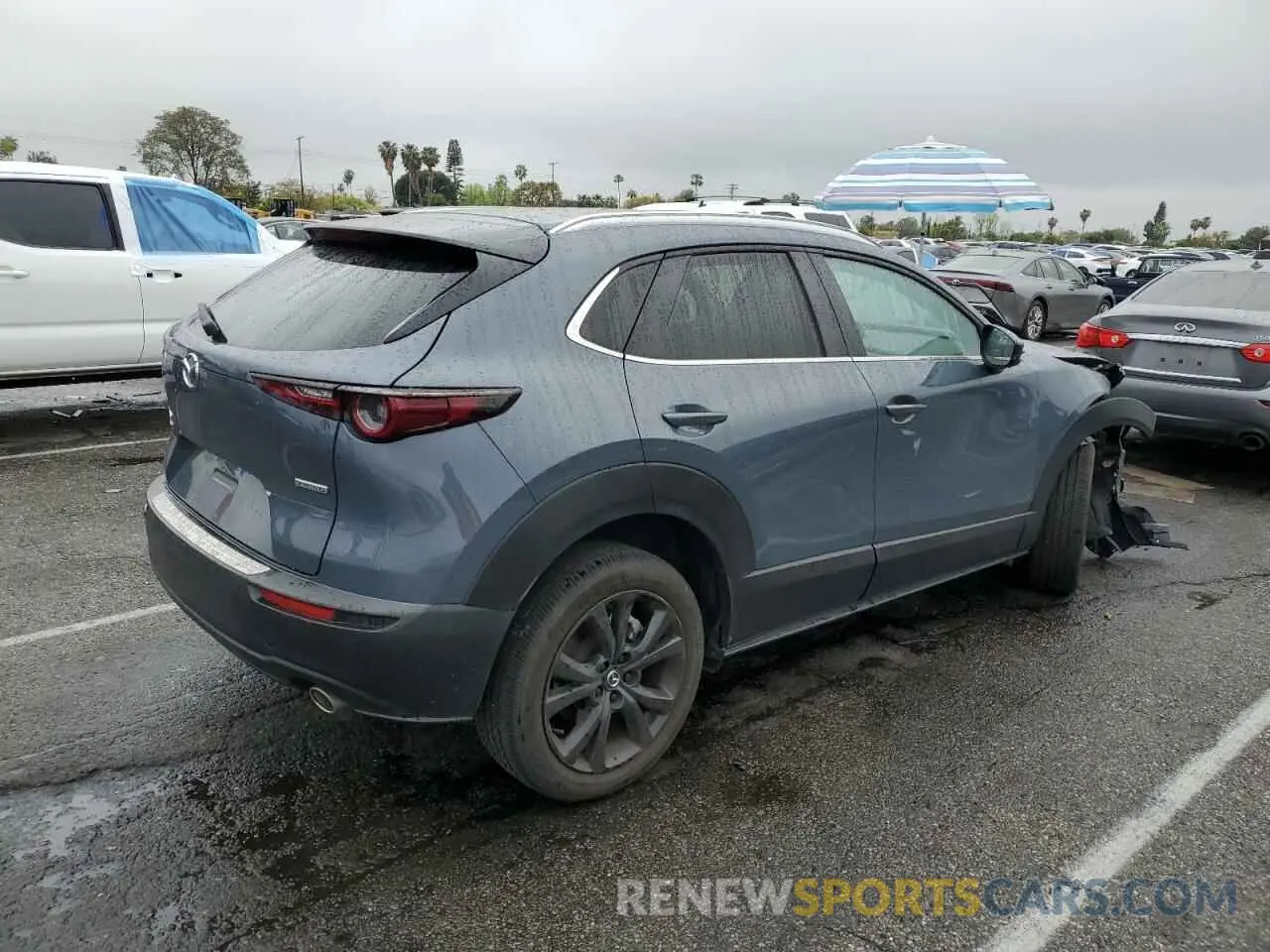3 Photograph of a damaged car 3MVDMBCMXPM542809 MAZDA CX30 2023