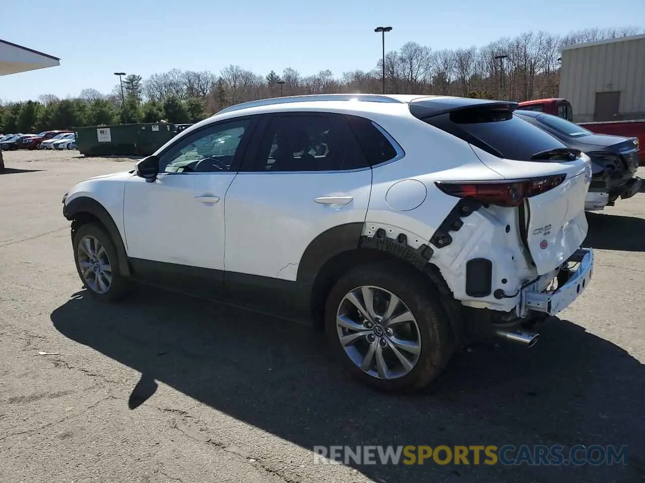 2 Photograph of a damaged car 3MVDMBCMXPM547654 MAZDA CX30 2023