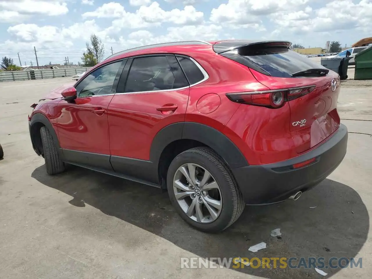 2 Photograph of a damaged car 3MVDMBDM0PM504875 MAZDA CX30 2023