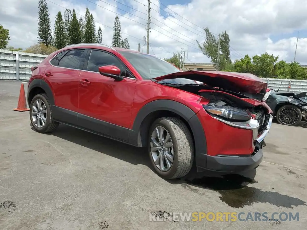 4 Photograph of a damaged car 3MVDMBDM0PM504875 MAZDA CX30 2023