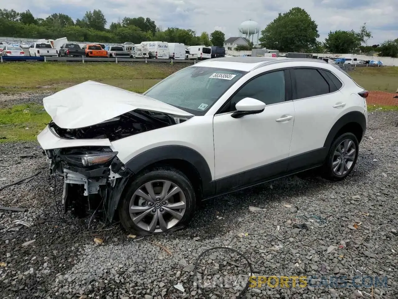 1 Photograph of a damaged car 3MVDMBDM1PM514427 MAZDA CX30 2023