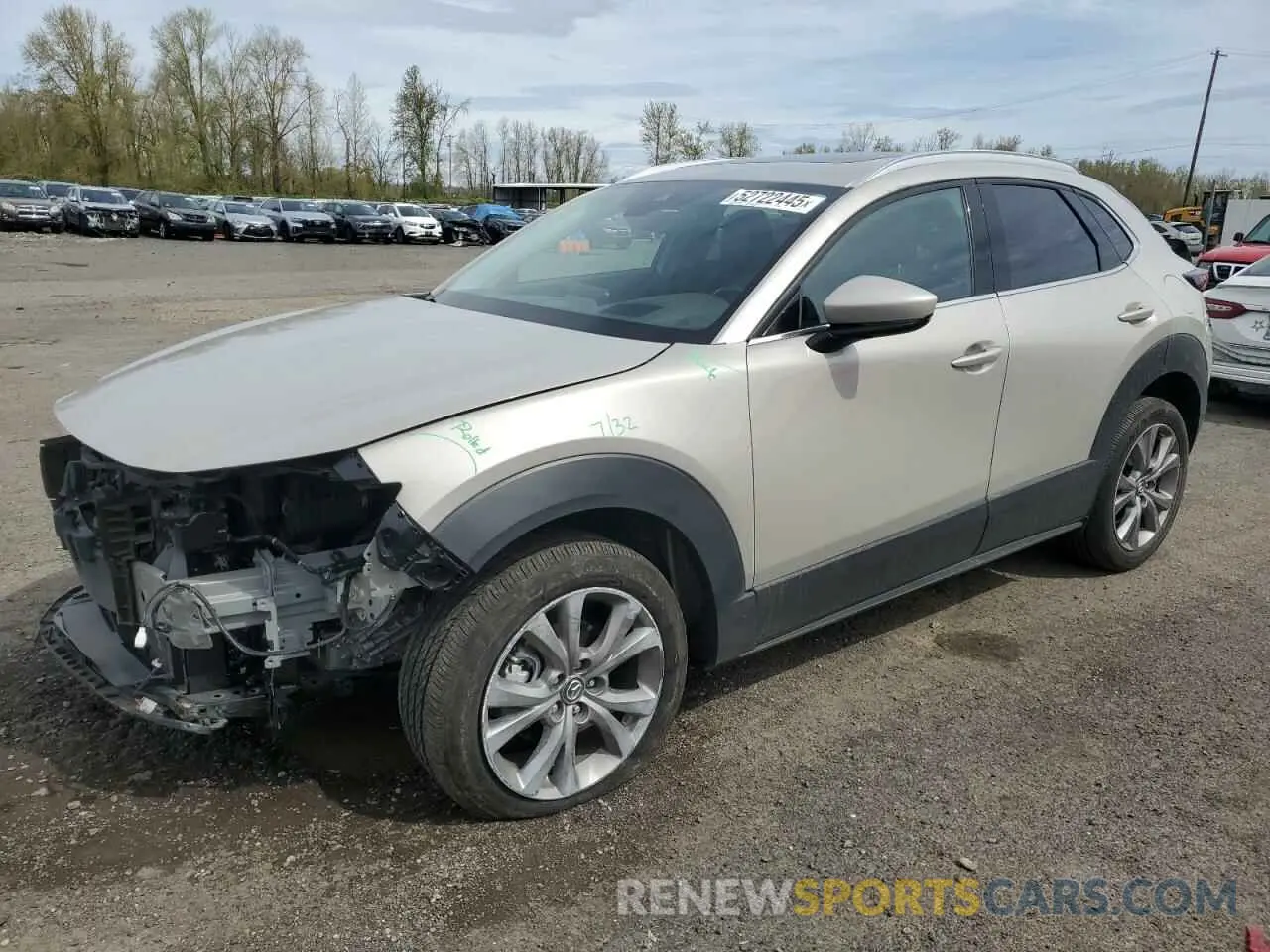 1 Photograph of a damaged car 3MVDMBDM2PM501668 MAZDA CX30 2023