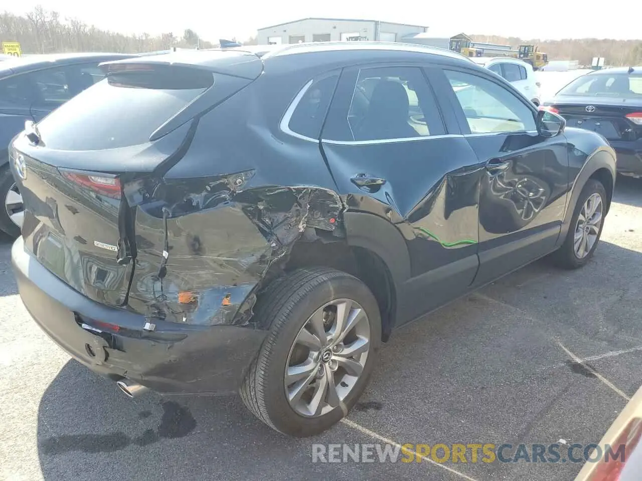 3 Photograph of a damaged car 3MVDMBDM6PM571691 MAZDA CX30 2023