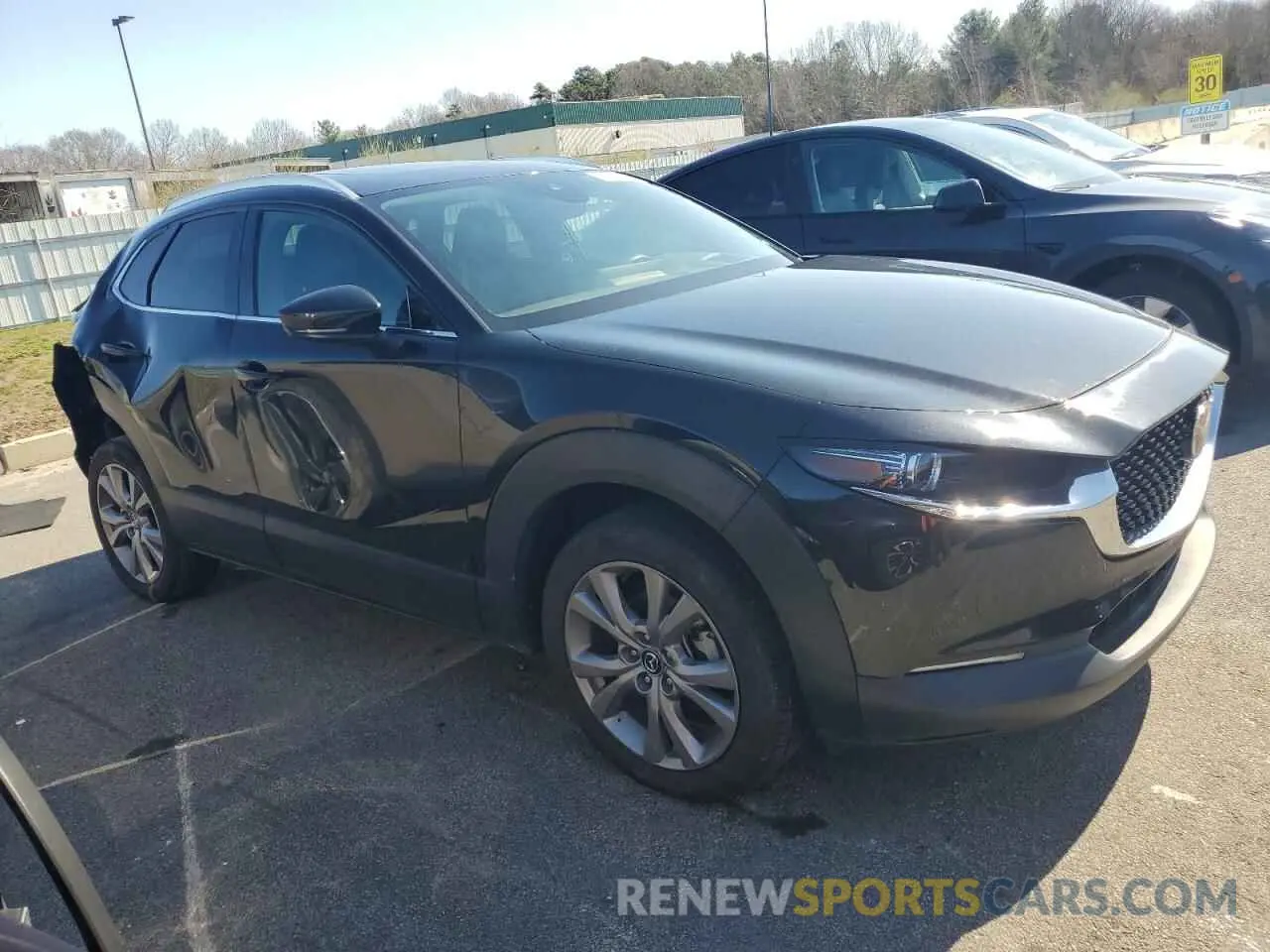 4 Photograph of a damaged car 3MVDMBDM6PM571691 MAZDA CX30 2023