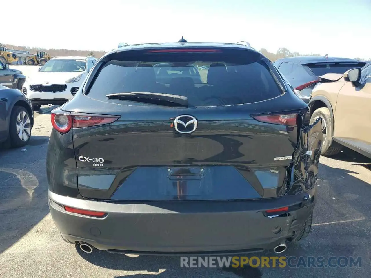 6 Photograph of a damaged car 3MVDMBDM6PM571691 MAZDA CX30 2023