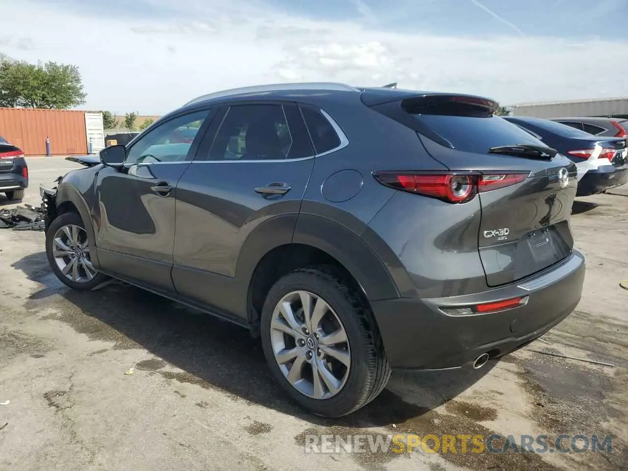 2 Photograph of a damaged car 3MVDMBDM9PM558451 MAZDA CX30 2023