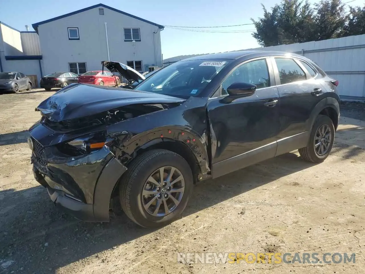 1 Photograph of a damaged car 3MVDMBAM0RM635991 MAZDA CX30 2024