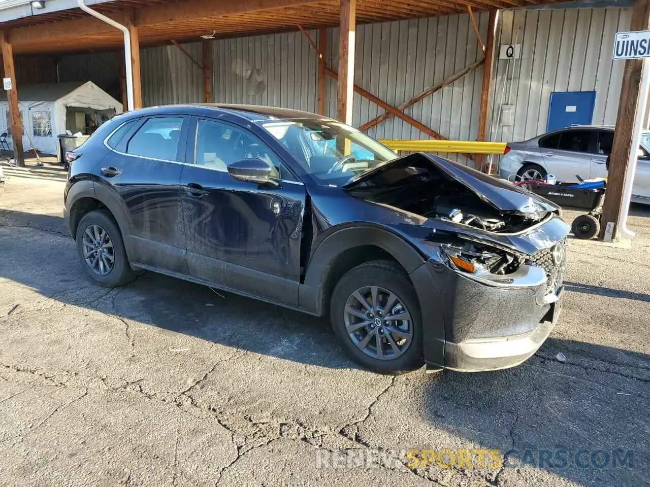 4 Photograph of a damaged car 3MVDMBAM5RM720275 MAZDA CX30 2024