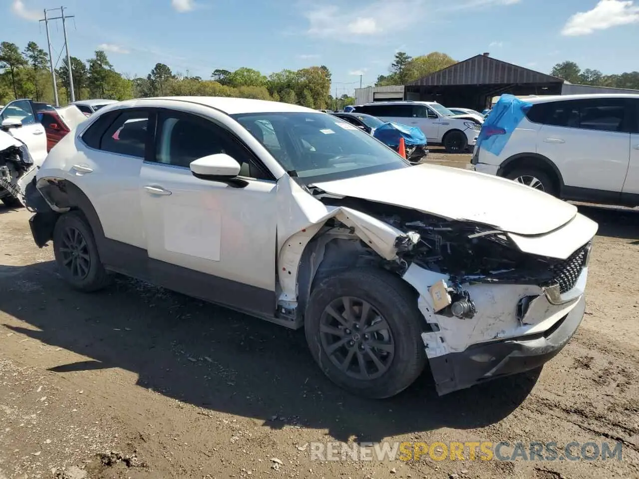4 Photograph of a damaged car 3MVDMBAMXRM659652 MAZDA CX30 2024