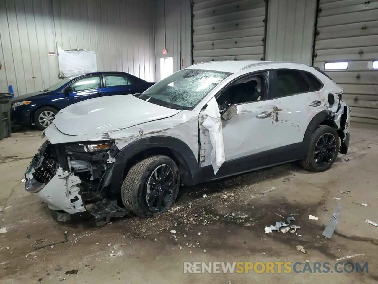 1 Photograph of a damaged car 3MVDMBBM0RM717301 MAZDA CX30 2024