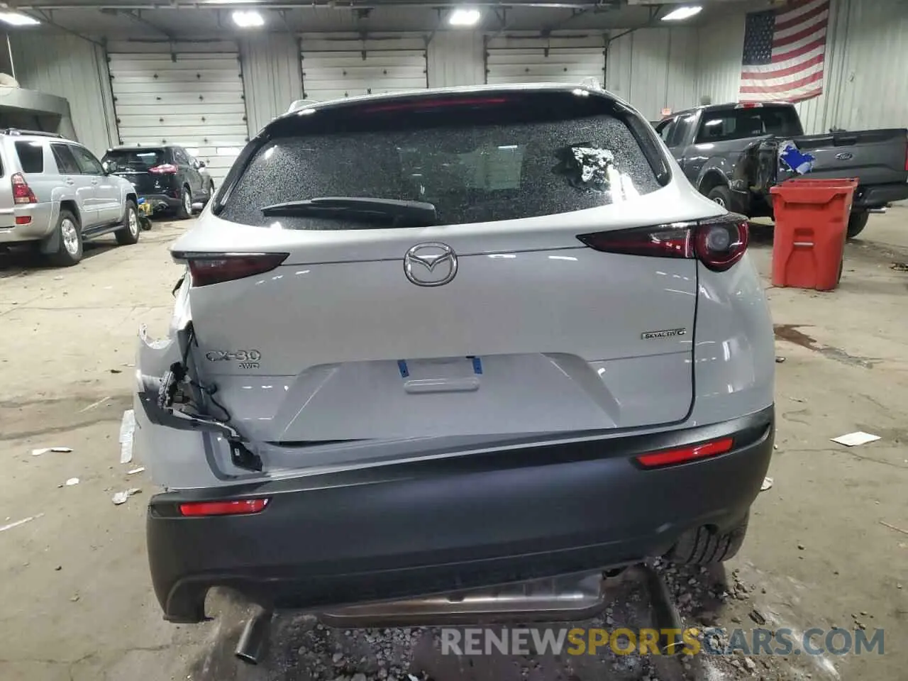 6 Photograph of a damaged car 3MVDMBBM0RM717301 MAZDA CX30 2024