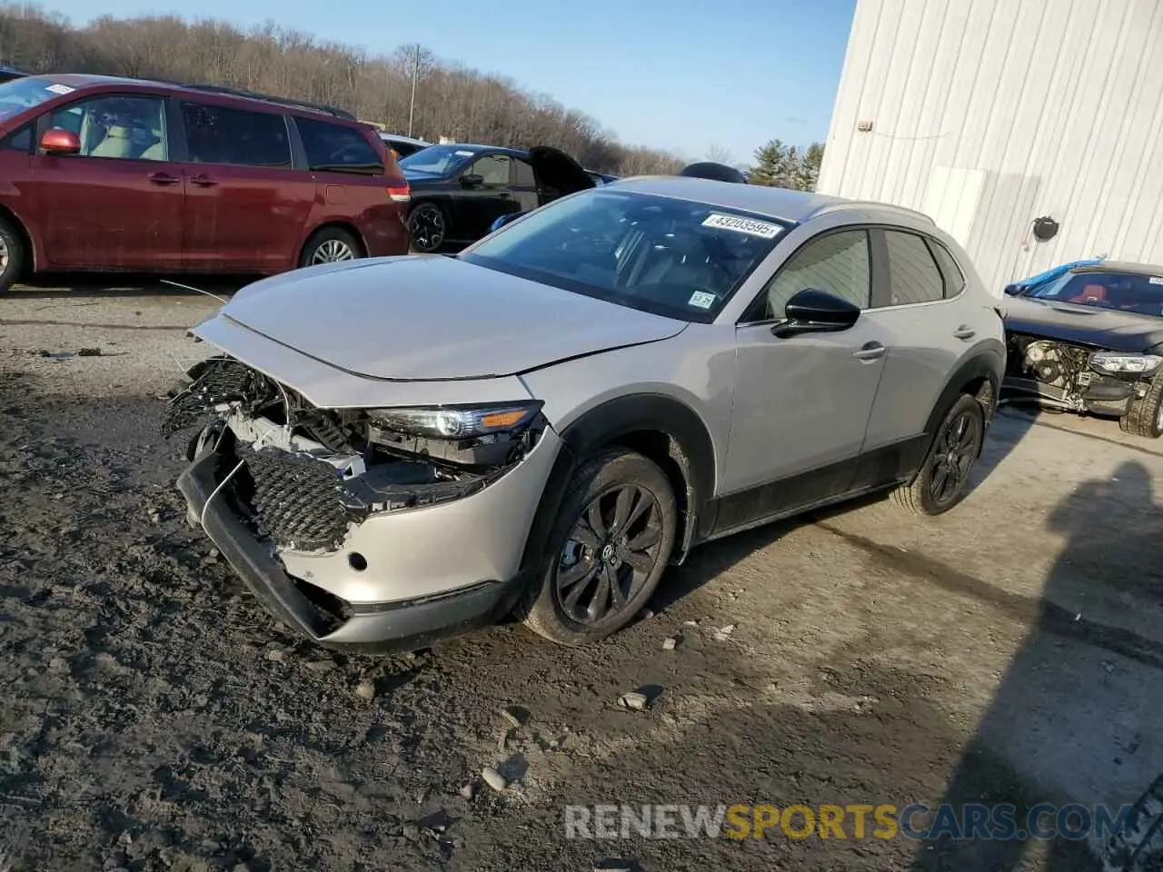 1 Photograph of a damaged car 3MVDMBBM0RM721042 MAZDA CX30 2024