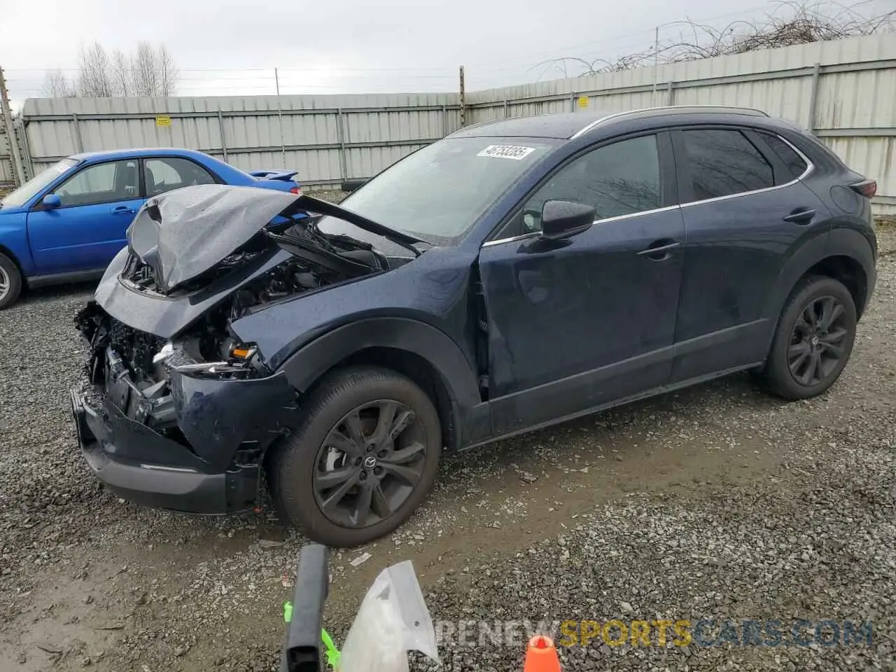 1 Photograph of a damaged car 3MVDMBBM1RM645914 MAZDA CX30 2024