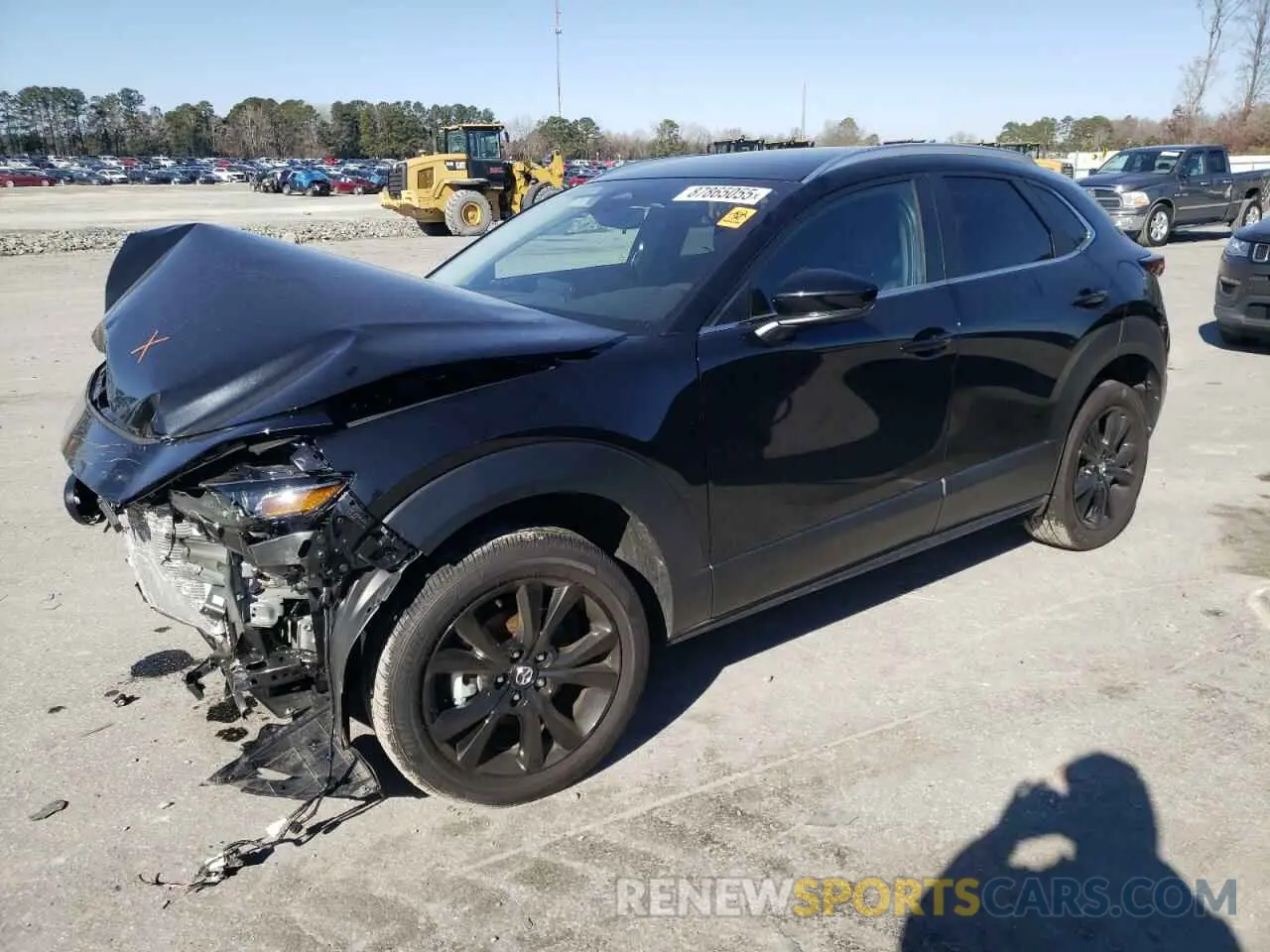 1 Photograph of a damaged car 3MVDMBBM1RM672661 MAZDA CX30 2024