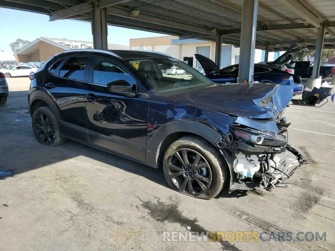 4 Photograph of a damaged car 3MVDMBBM2RM696645 MAZDA CX30 2024