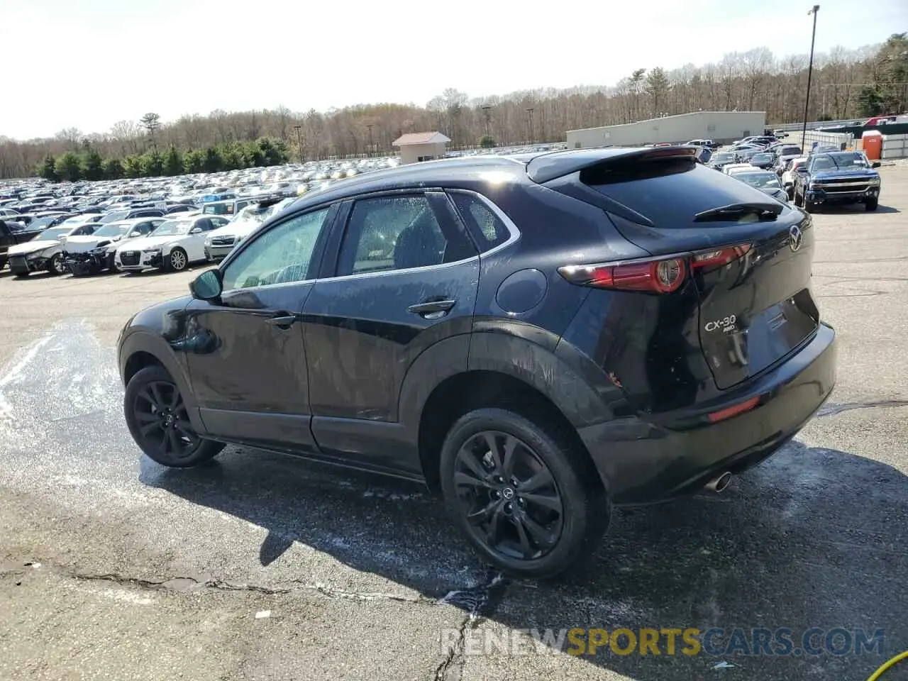 2 Photograph of a damaged car 3MVDMBBM2RM699061 MAZDA CX30 2024