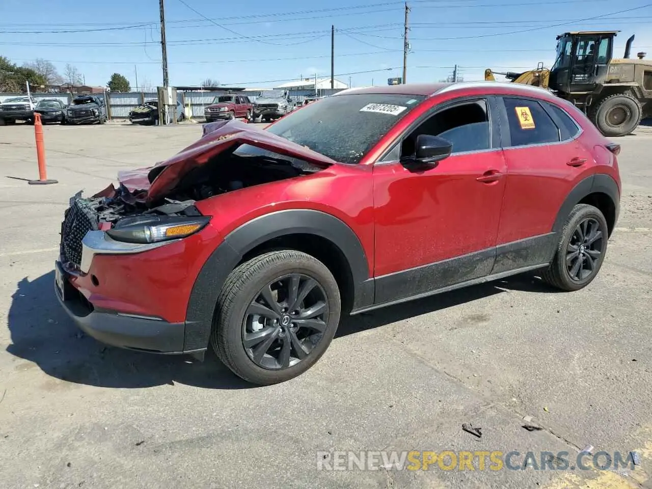 1 Photograph of a damaged car 3MVDMBBM3RM675268 MAZDA CX30 2024