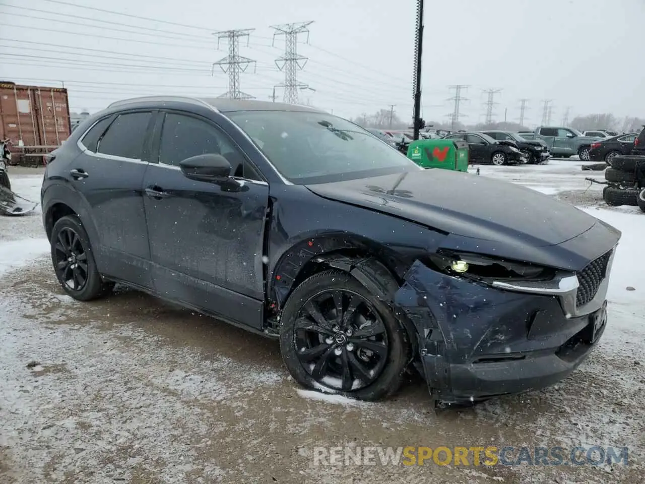 4 Photograph of a damaged car 3MVDMBBM4RM607867 MAZDA CX30 2024