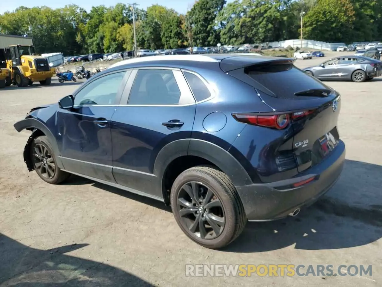 2 Photograph of a damaged car 3MVDMBBM7RM664516 MAZDA CX30 2024