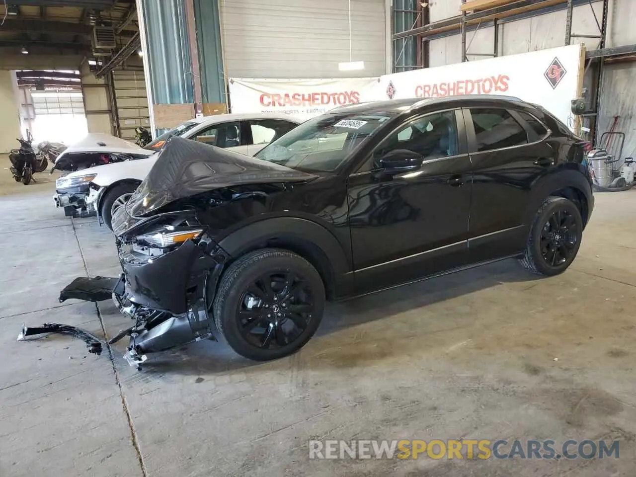1 Photograph of a damaged car 3MVDMBBM8RM675508 MAZDA CX30 2024