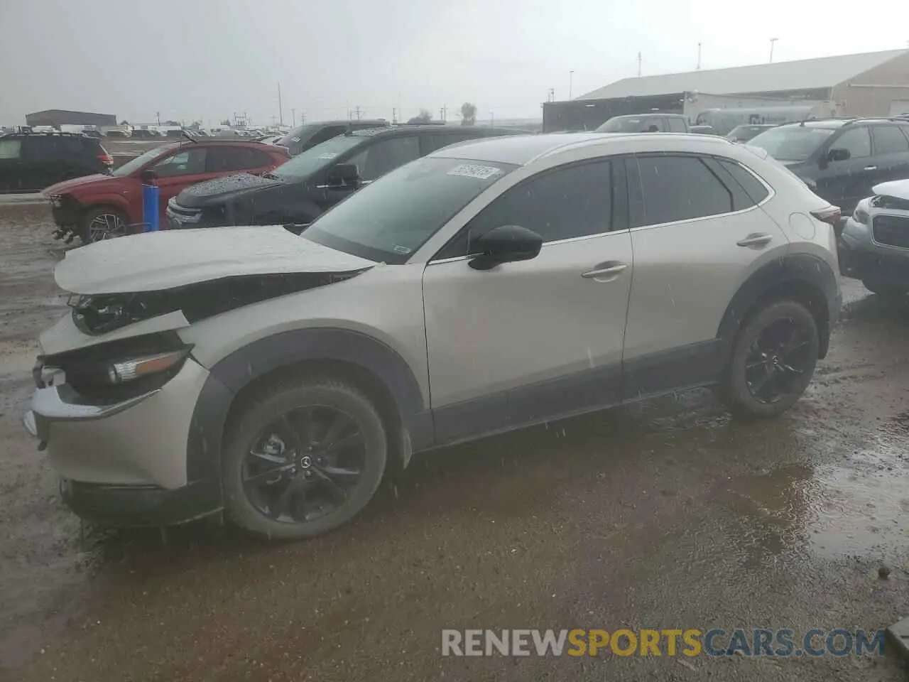 1 Photograph of a damaged car 3MVDMBBM8RM713478 MAZDA CX30 2024