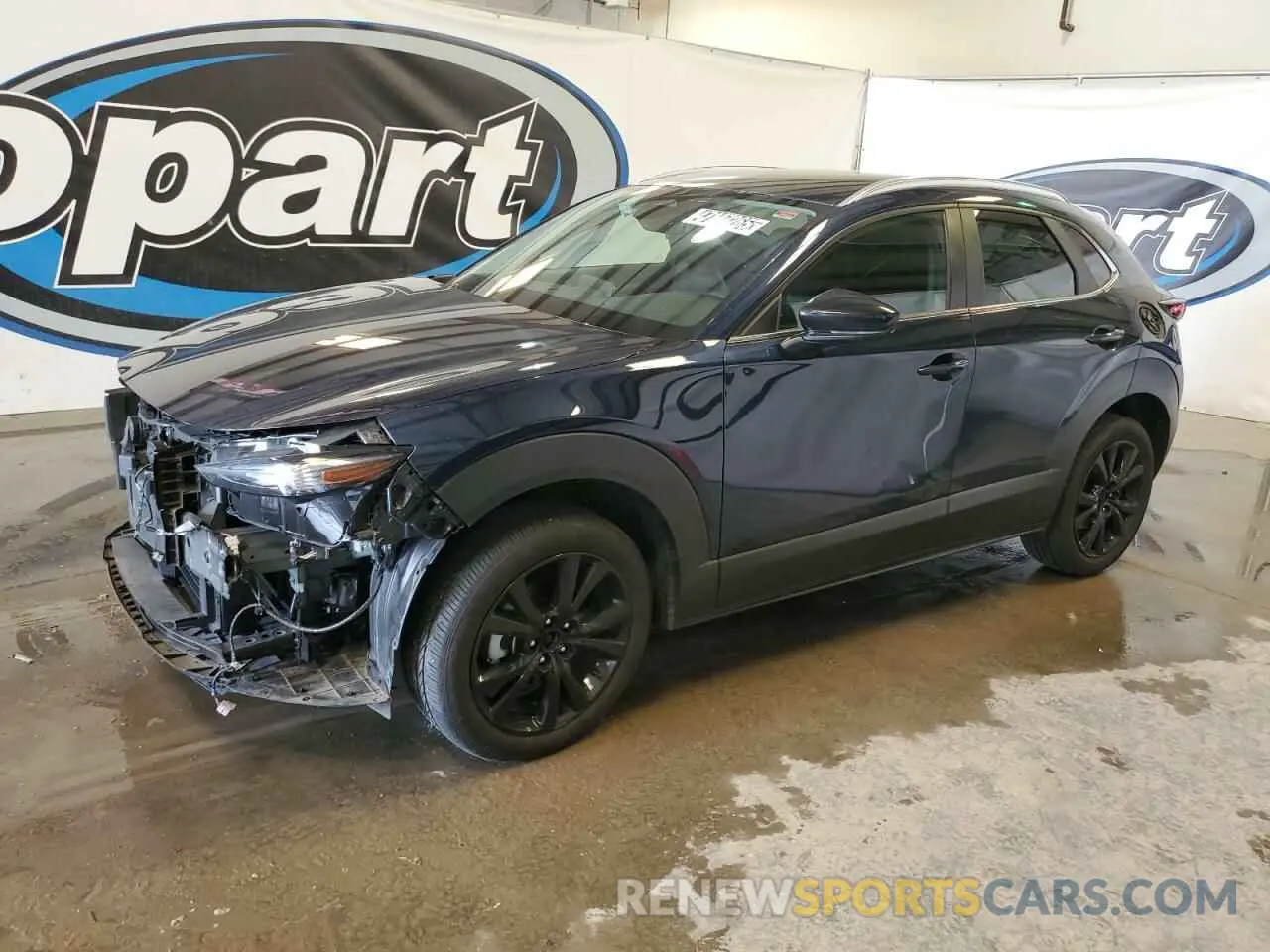 1 Photograph of a damaged car 3MVDMBBM9RM649354 MAZDA CX30 2024