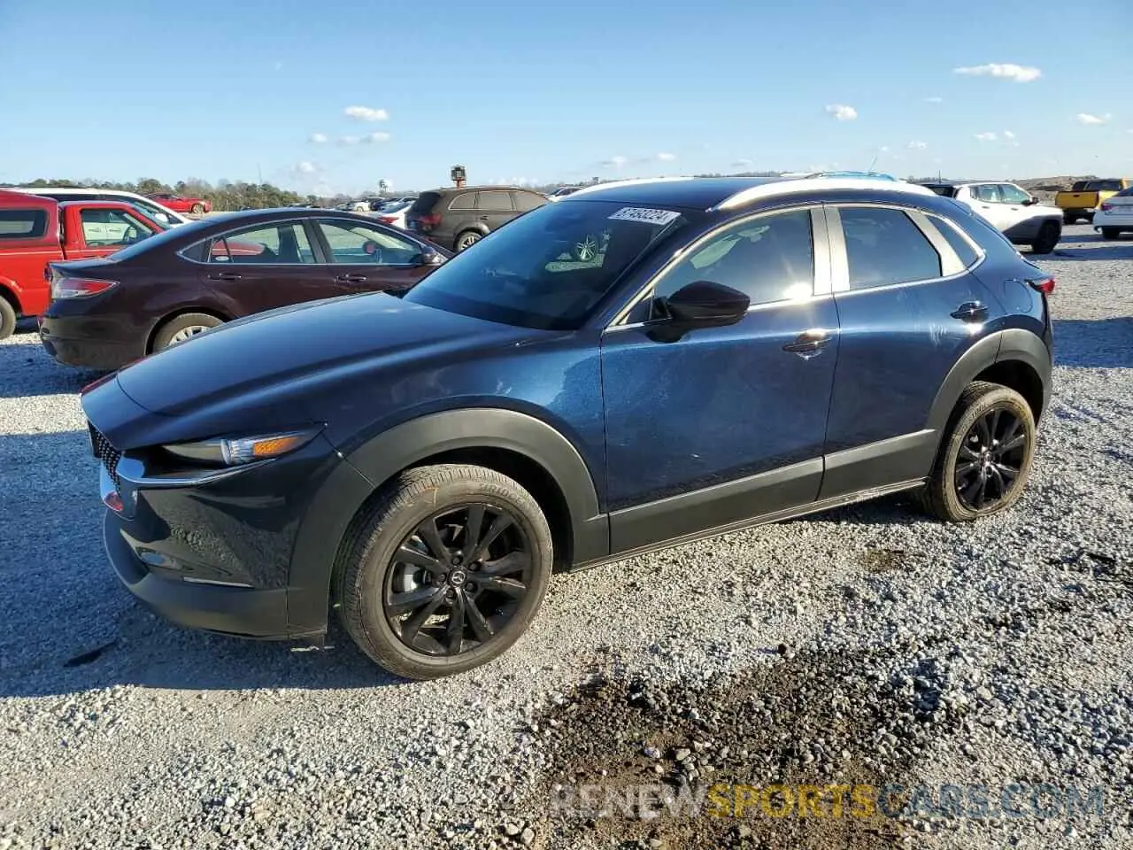 1 Photograph of a damaged car 3MVDMBBM9RM713408 MAZDA CX30 2024