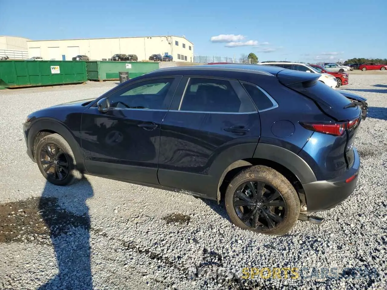 2 Photograph of a damaged car 3MVDMBBM9RM713408 MAZDA CX30 2024