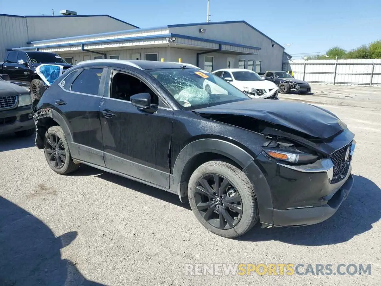 4 Photograph of a damaged car 3MVDMBBMXRM626813 MAZDA CX30 2024