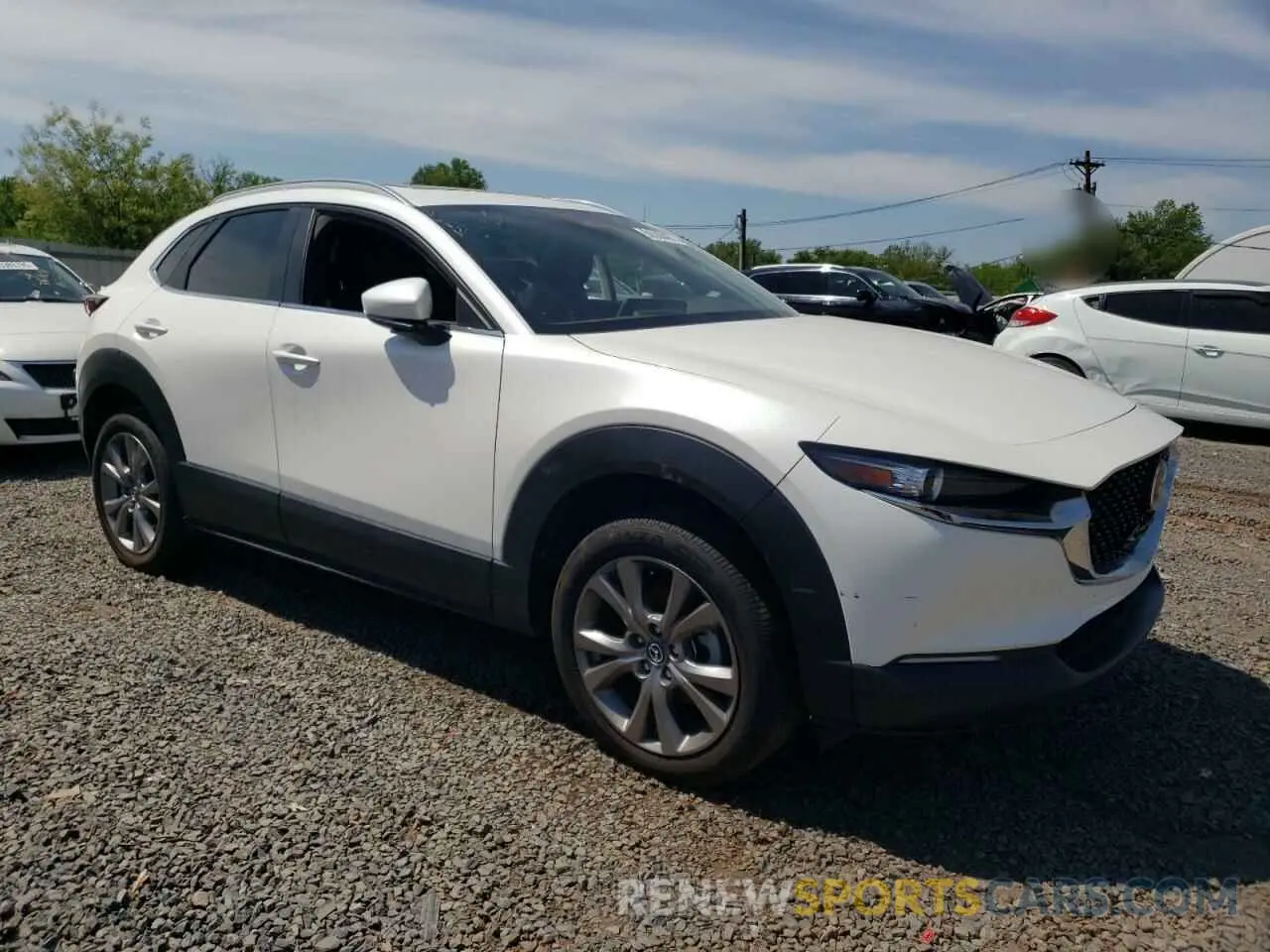 4 Photograph of a damaged car 3MVDMBCM0RM630366 MAZDA CX30 2024