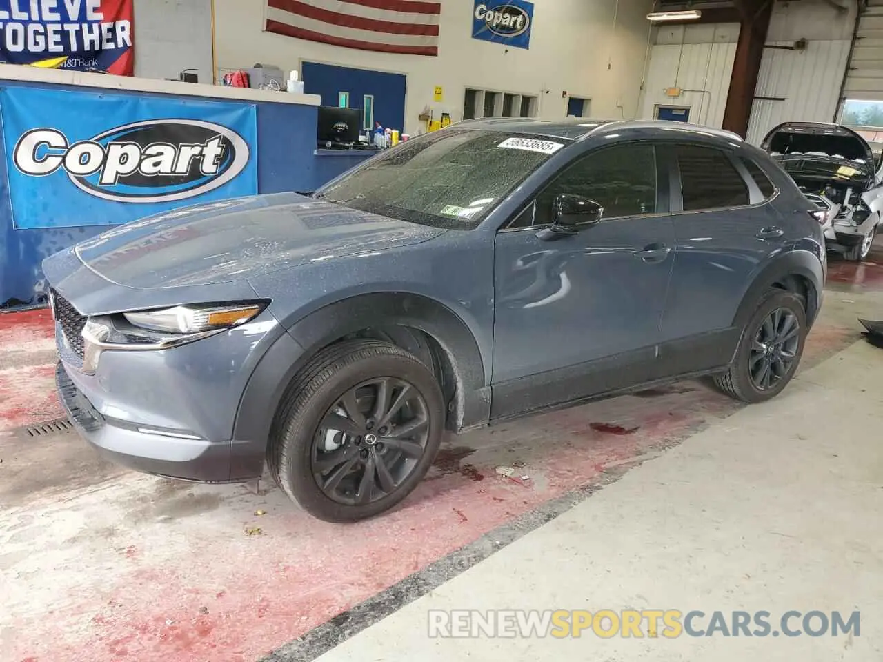 1 Photograph of a damaged car 3MVDMBCM3RM611391 MAZDA CX30 2024