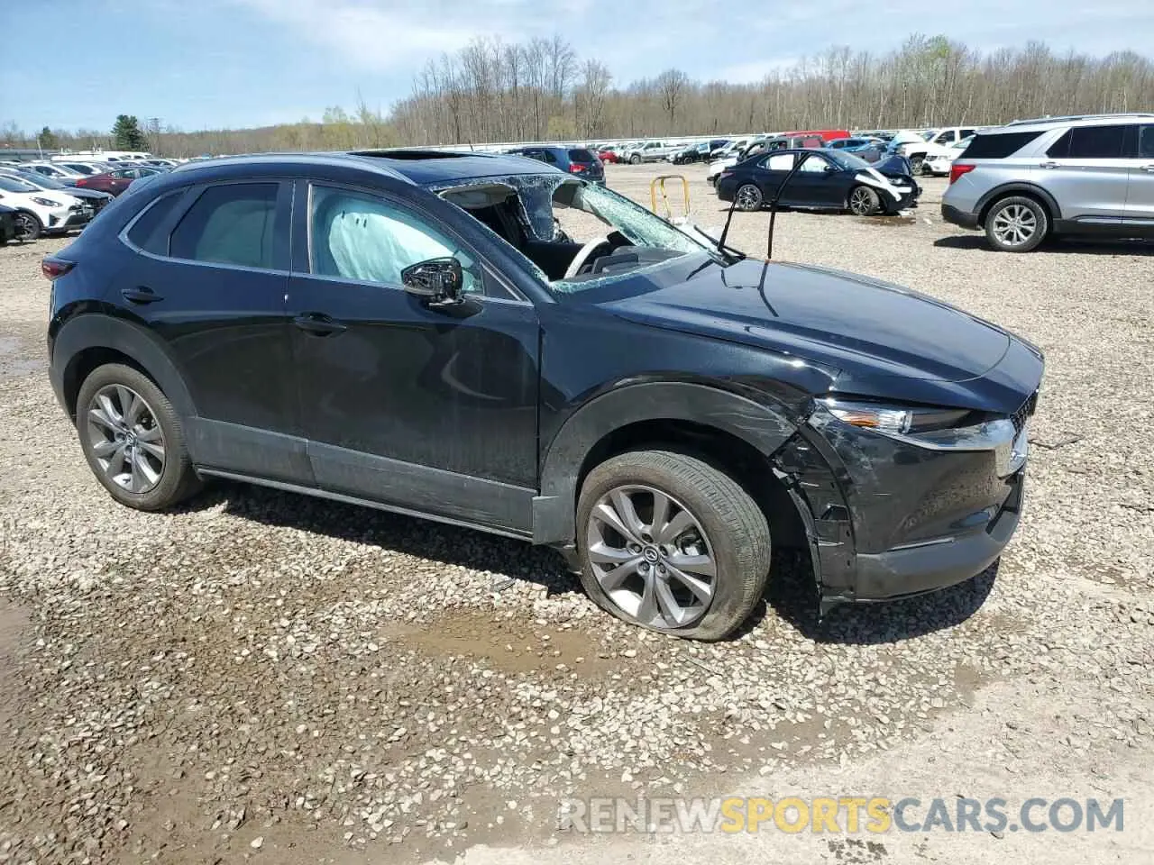 4 Photograph of a damaged car 3MVDMBCM3RM617093 MAZDA CX30 2024