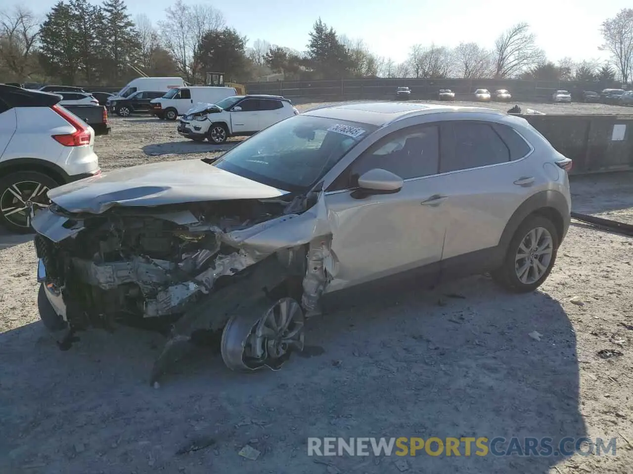 1 Photograph of a damaged car 3MVDMBCM4RM705151 MAZDA CX30 2024