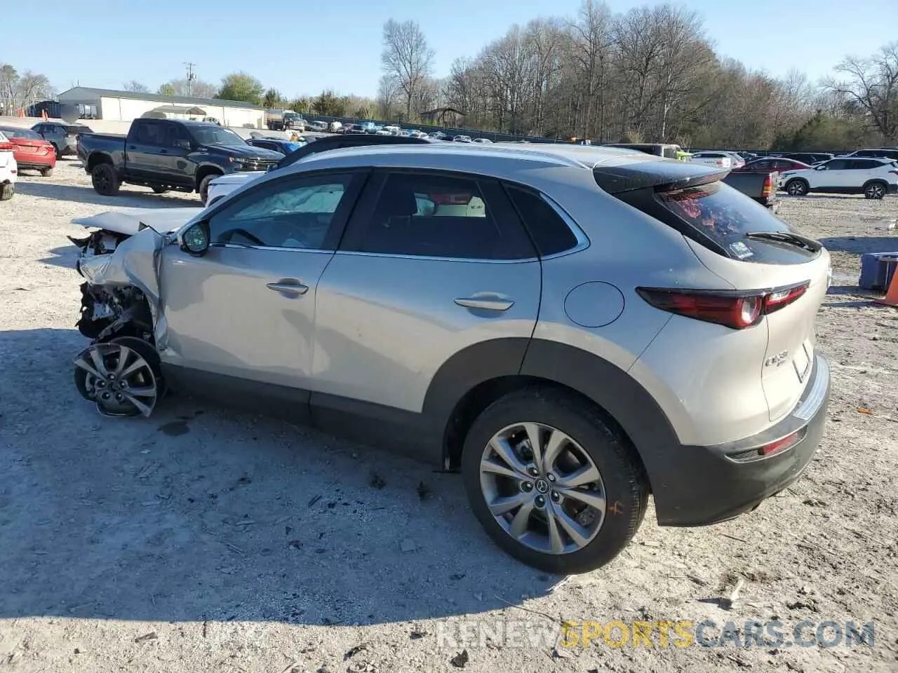 2 Photograph of a damaged car 3MVDMBCM4RM705151 MAZDA CX30 2024