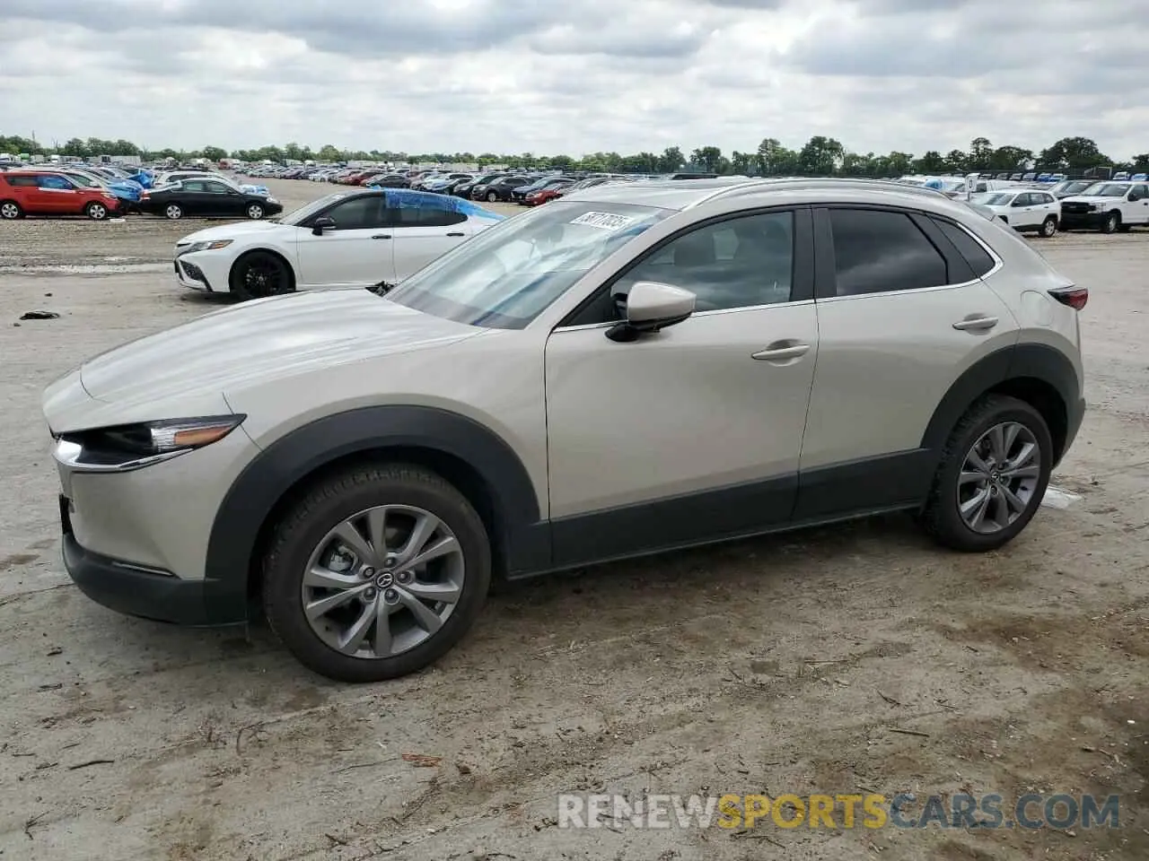 1 Photograph of a damaged car 3MVDMBCM5RM633294 MAZDA CX30 2024