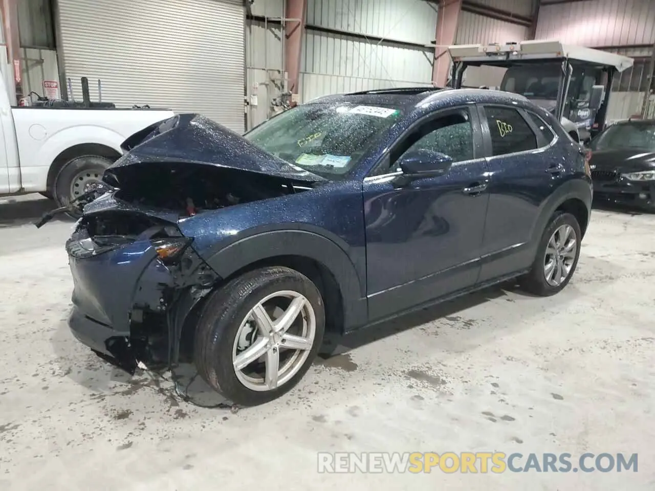 1 Photograph of a damaged car 3MVDMBCM5RM635014 MAZDA CX30 2024