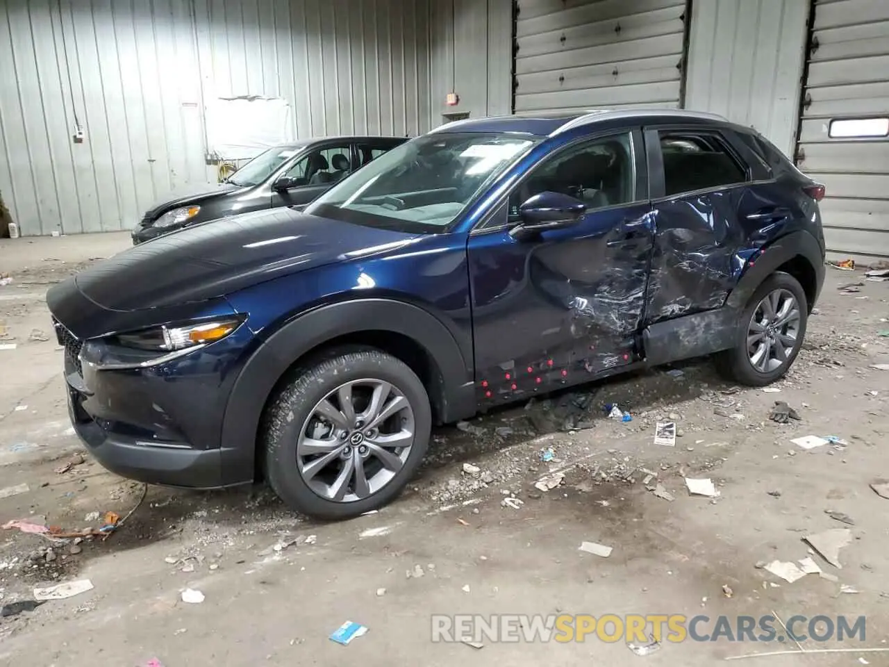 1 Photograph of a damaged car 3MVDMBCM5RM644182 MAZDA CX30 2024