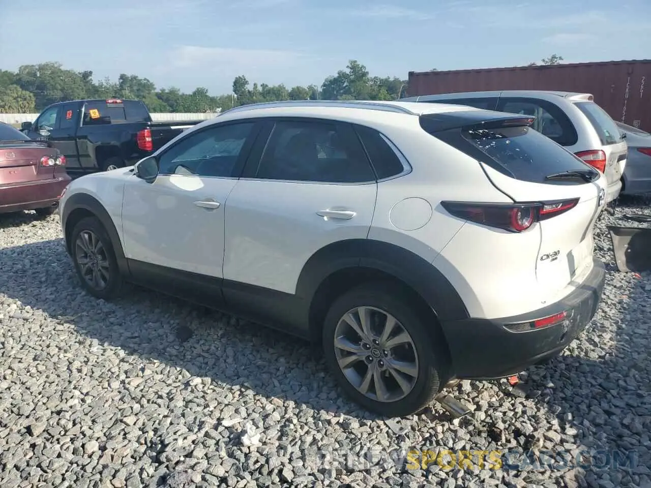 2 Photograph of a damaged car 3MVDMBCM6RM602930 MAZDA CX30 2024