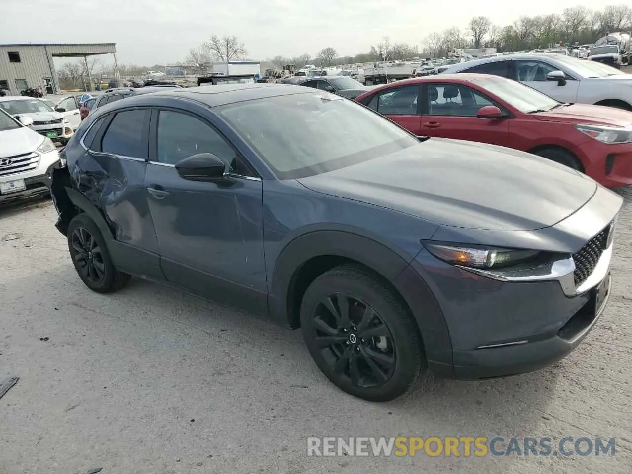 4 Photograph of a damaged car 3MVDMBCM6RM624524 MAZDA CX30 2024