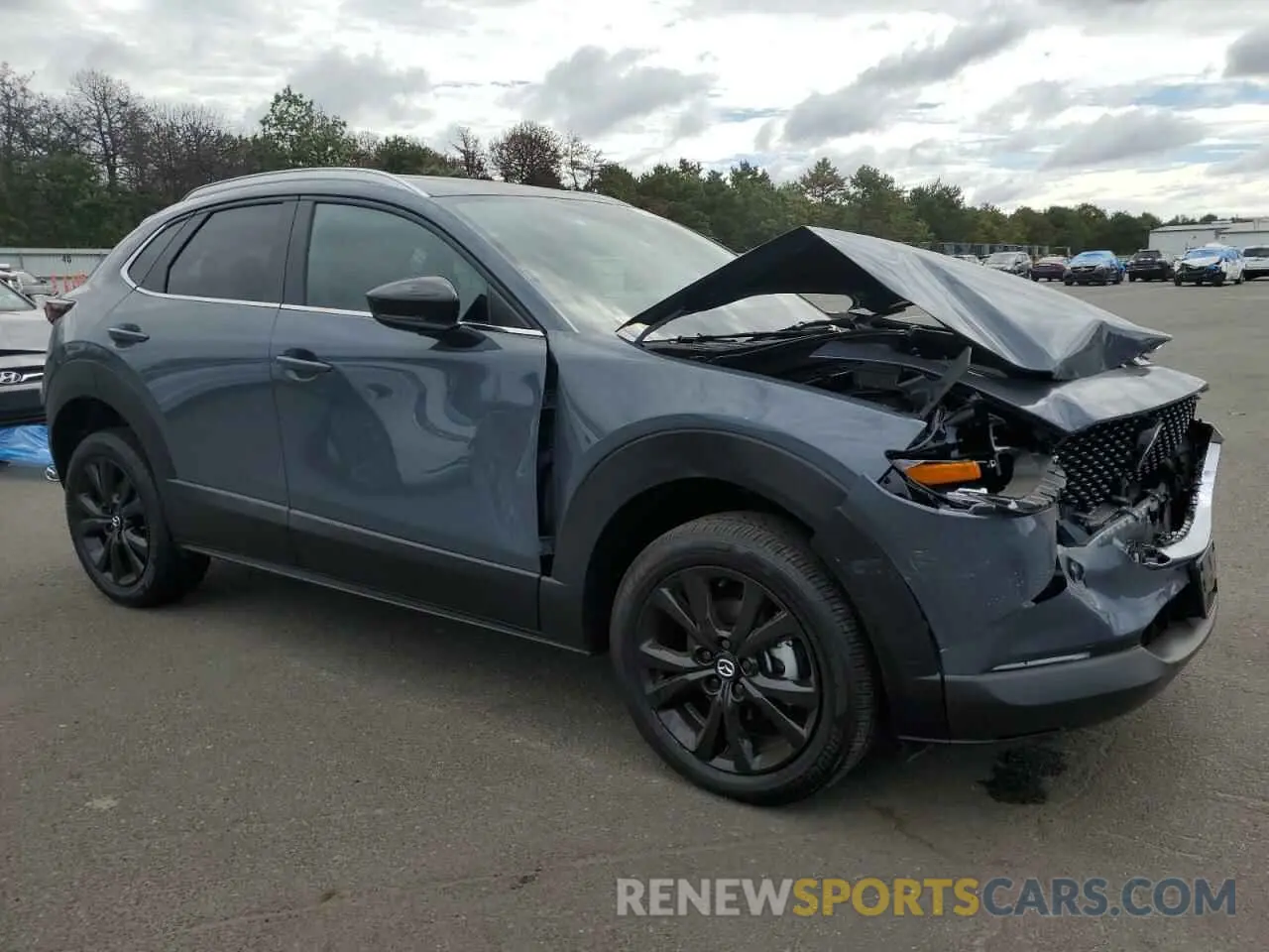 4 Photograph of a damaged car 3MVDMBCM6RM686277 MAZDA CX30 2024