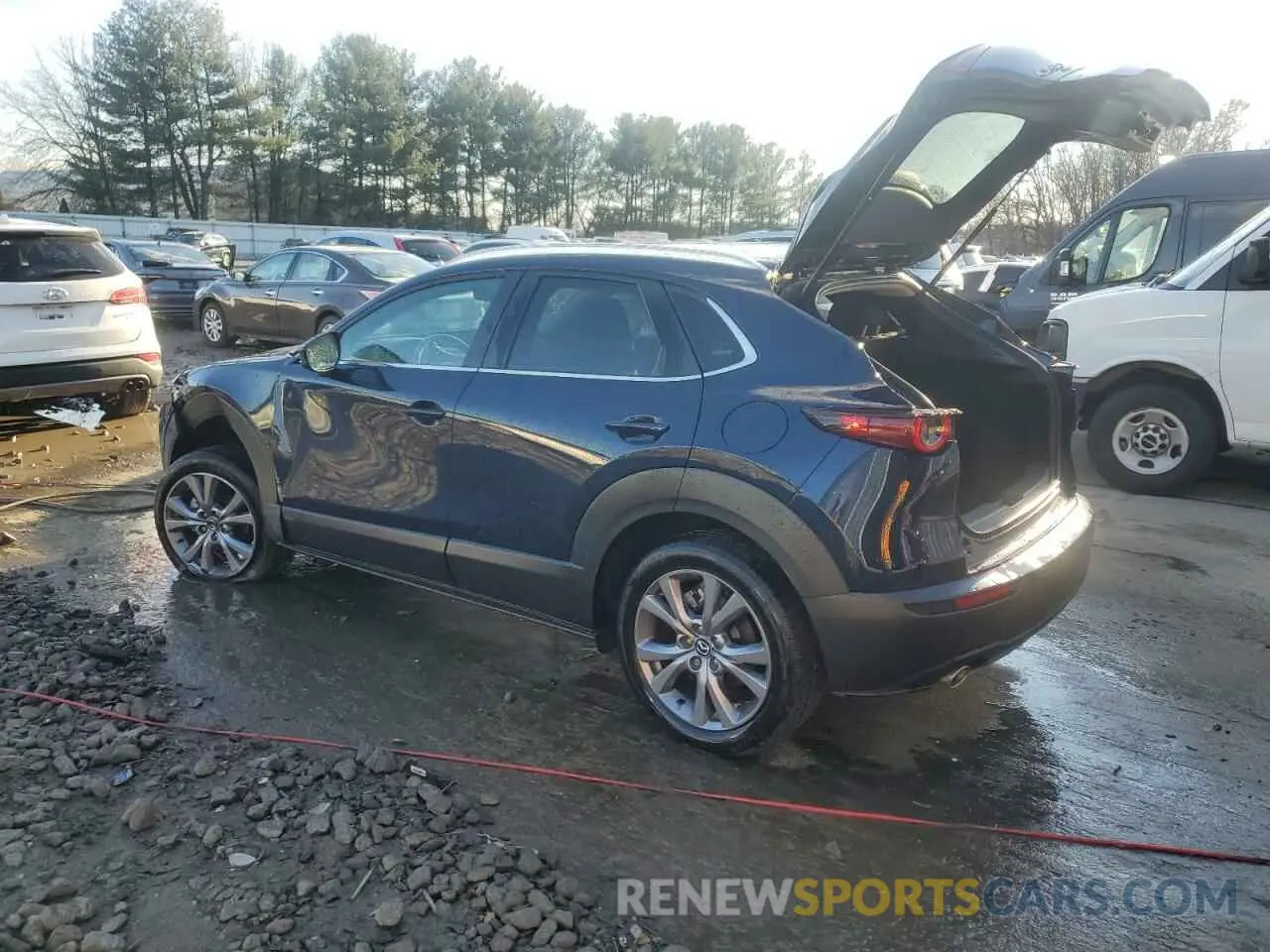 2 Photograph of a damaged car 3MVDMBCM7RM607148 MAZDA CX30 2024