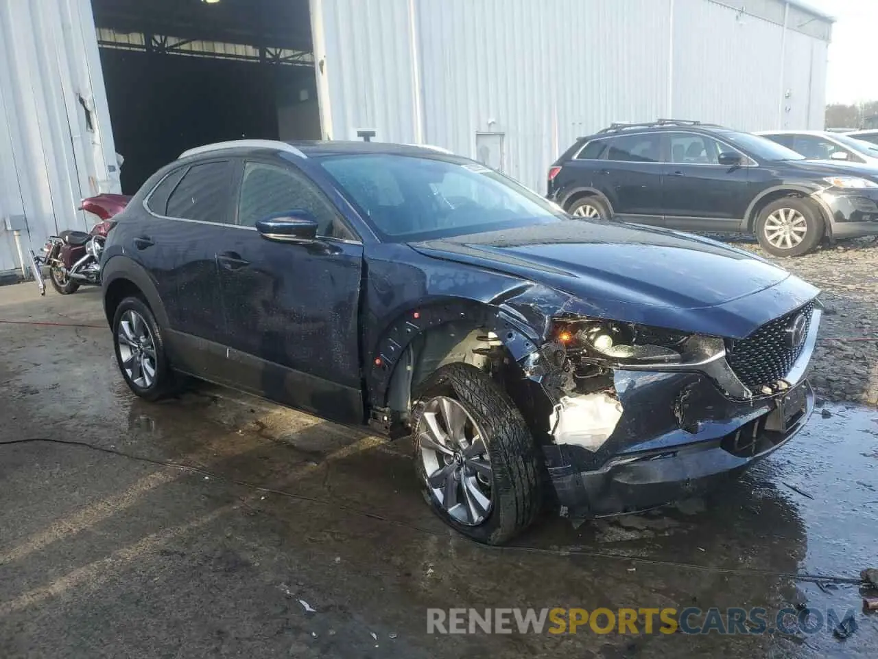 4 Photograph of a damaged car 3MVDMBCM7RM607148 MAZDA CX30 2024