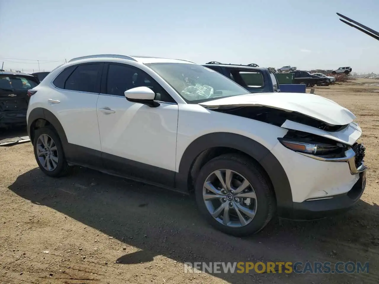 4 Photograph of a damaged car 3MVDMBCM9RM715920 MAZDA CX30 2024