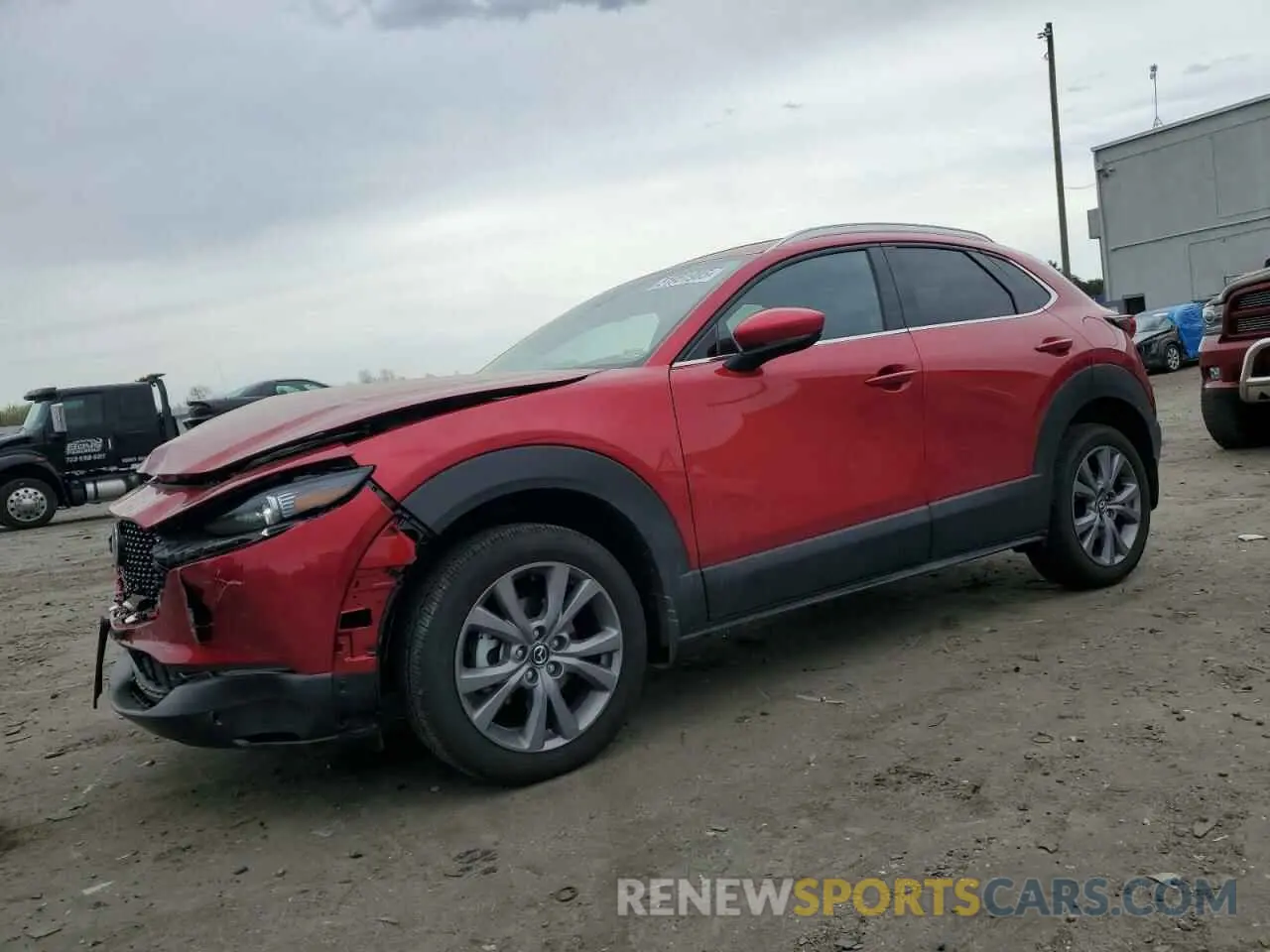 1 Photograph of a damaged car 3MVDMBDM0RM693109 MAZDA CX30 2024