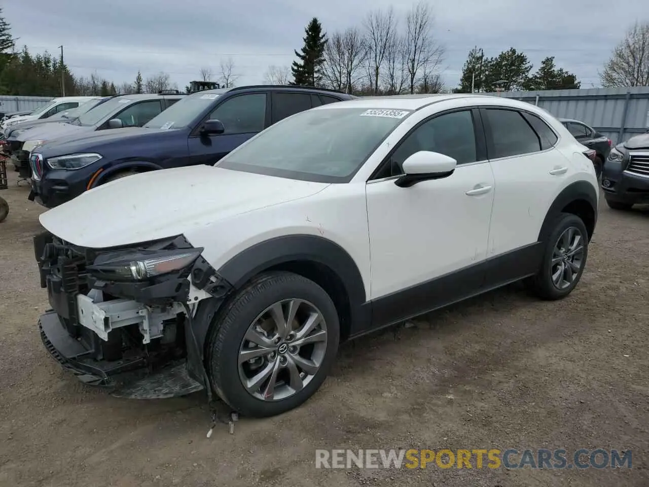 1 Photograph of a damaged car 3MVDMBDM2RM613812 MAZDA CX30 2024